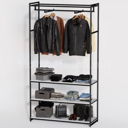 Raft pentru haine în stil loft A-22